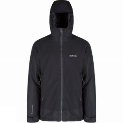 Regatta Mens Grisedale Hybrid Jacket Black/Black Regatta Mens Grisedale Hybrid Jacket Black/Black